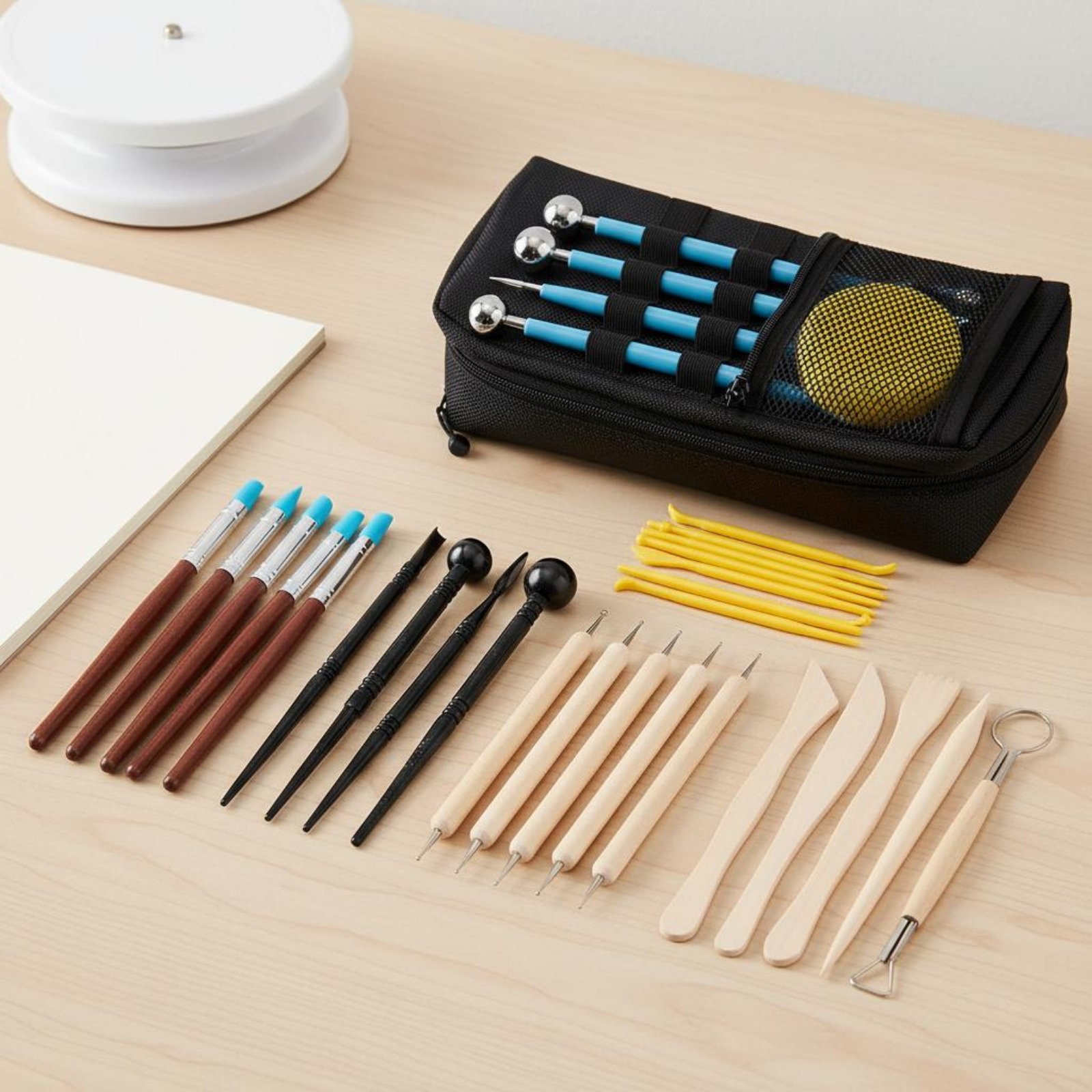 38 Pieces 38 Piece Clay Modeli - Model Kit Tool avaliação e preço