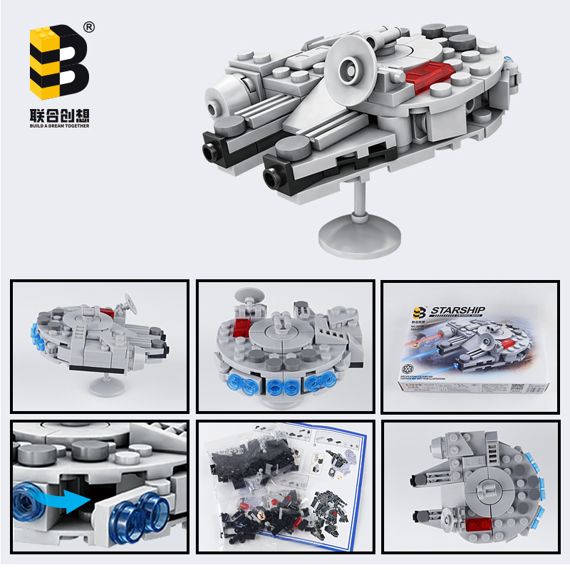 104PCS Star Plan Millennium Fa - Model Kit Destroyer avaliação e preço