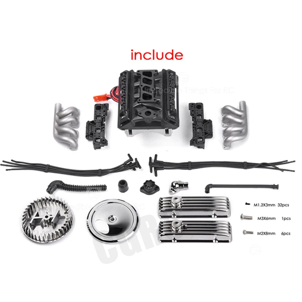 Classic V8 F82 Simulated Engin - Model Kit Engine V8 avaliação e preço