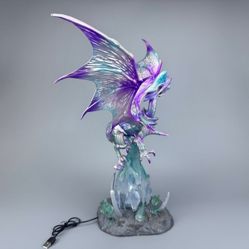45cm Yu Gi Oh Blue Eyes White  - Model Figure Base avaliação e preço