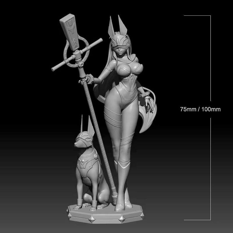 1/24 1/18 Resin Model Kits Anu - Model Kit Anubis avaliação e preço