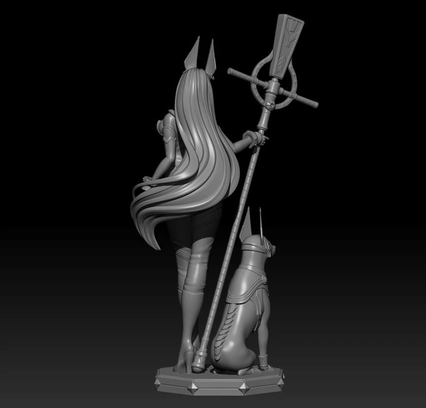 1/24 1/18 Resin Model Kits Anu - Model Kit Anubis avaliação e preço