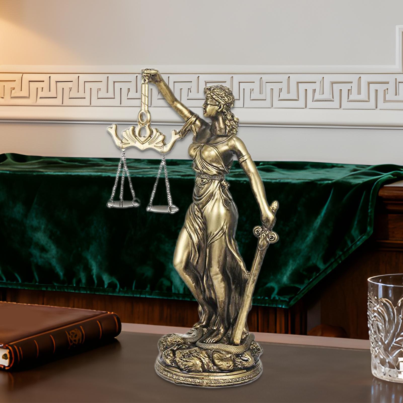 Lady Justice Statue Figurine S - Model Kit Judge avaliação e preço