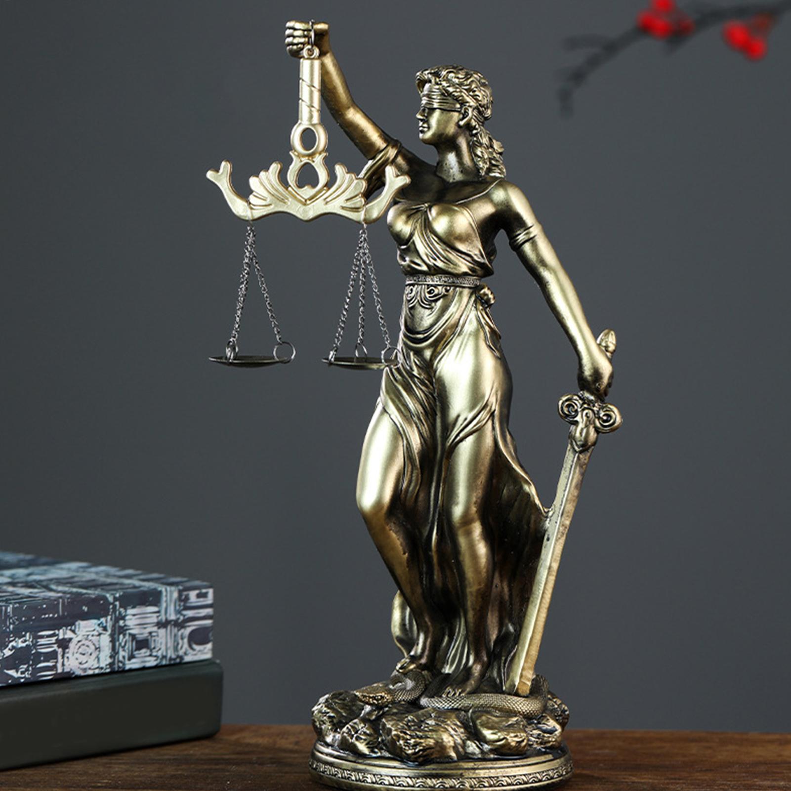 Lady Justice Statue Figurine S - Model Kit Judge avaliação e preço