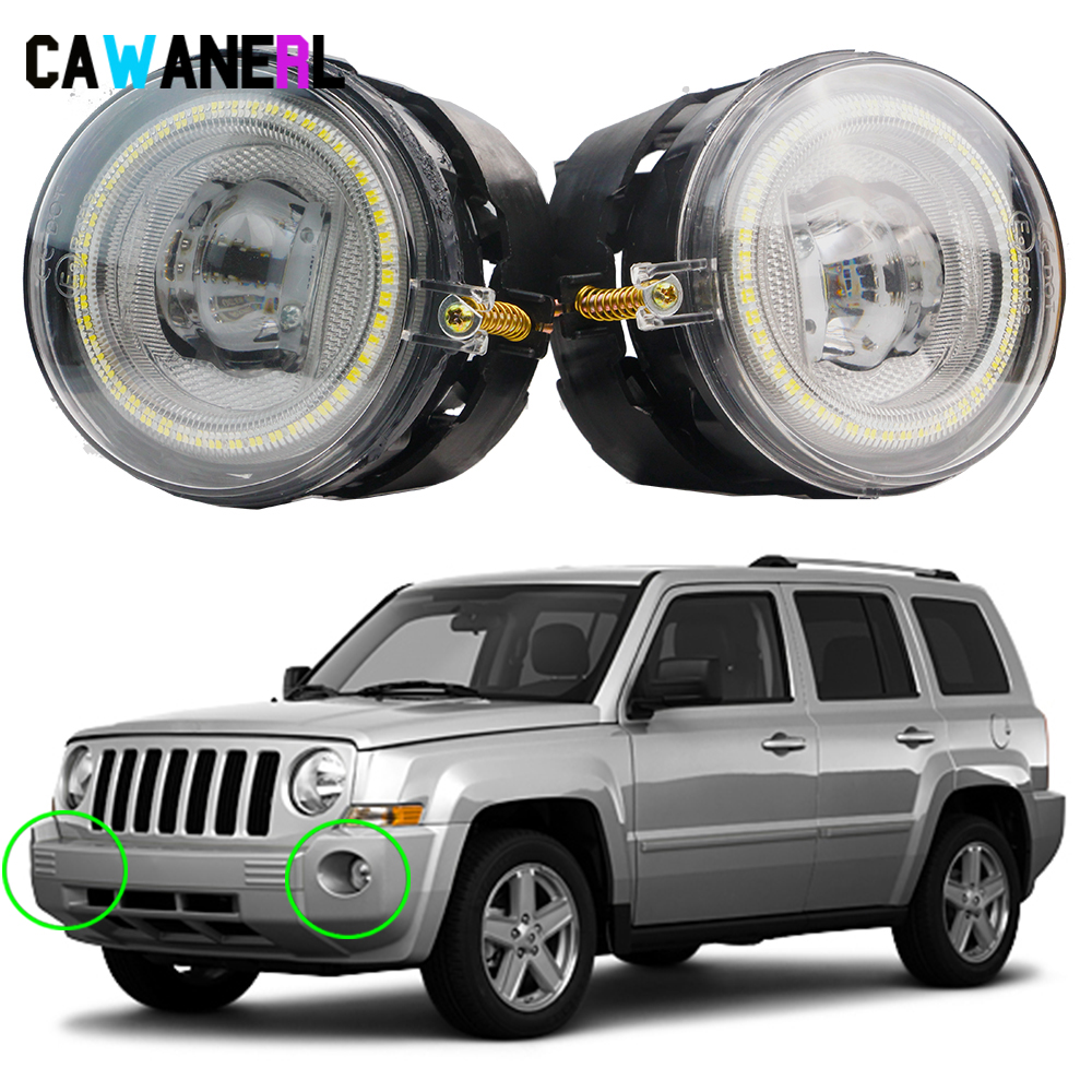 2 X 30W 6000LM LED Angel Eye F - Model Kit Jeep avaliação e preço