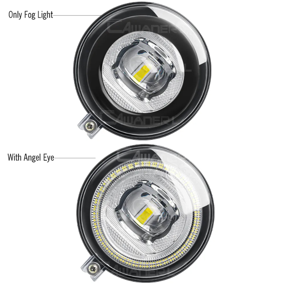 2 X 30W 6000LM LED Angel Eye F - Model Kit Jeep avaliação e preço