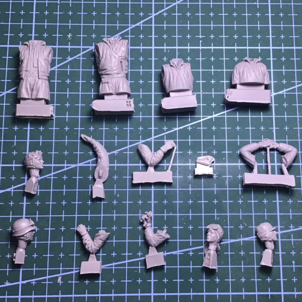 1/35 Scale Resin Figure Model  - Model Kit History avaliação e preço