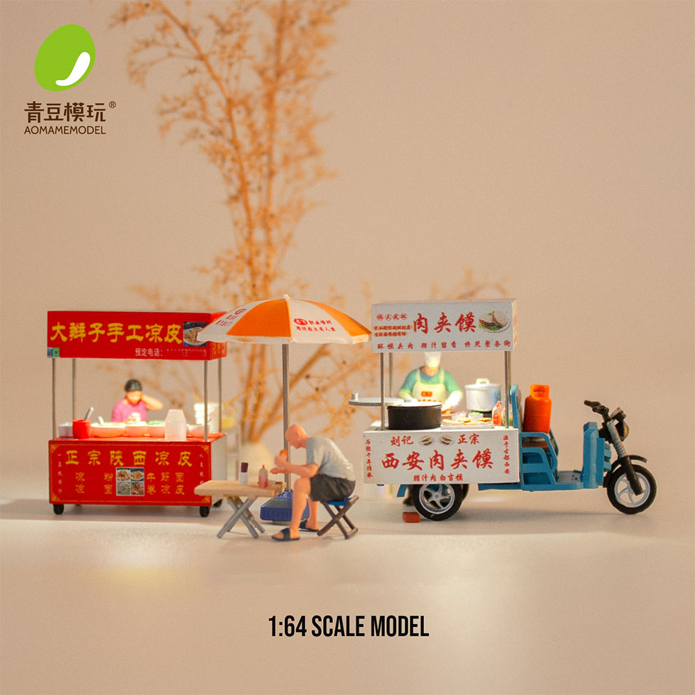 1/64 Night market s Model Kit- - Model Kit Toy avaliação e preço