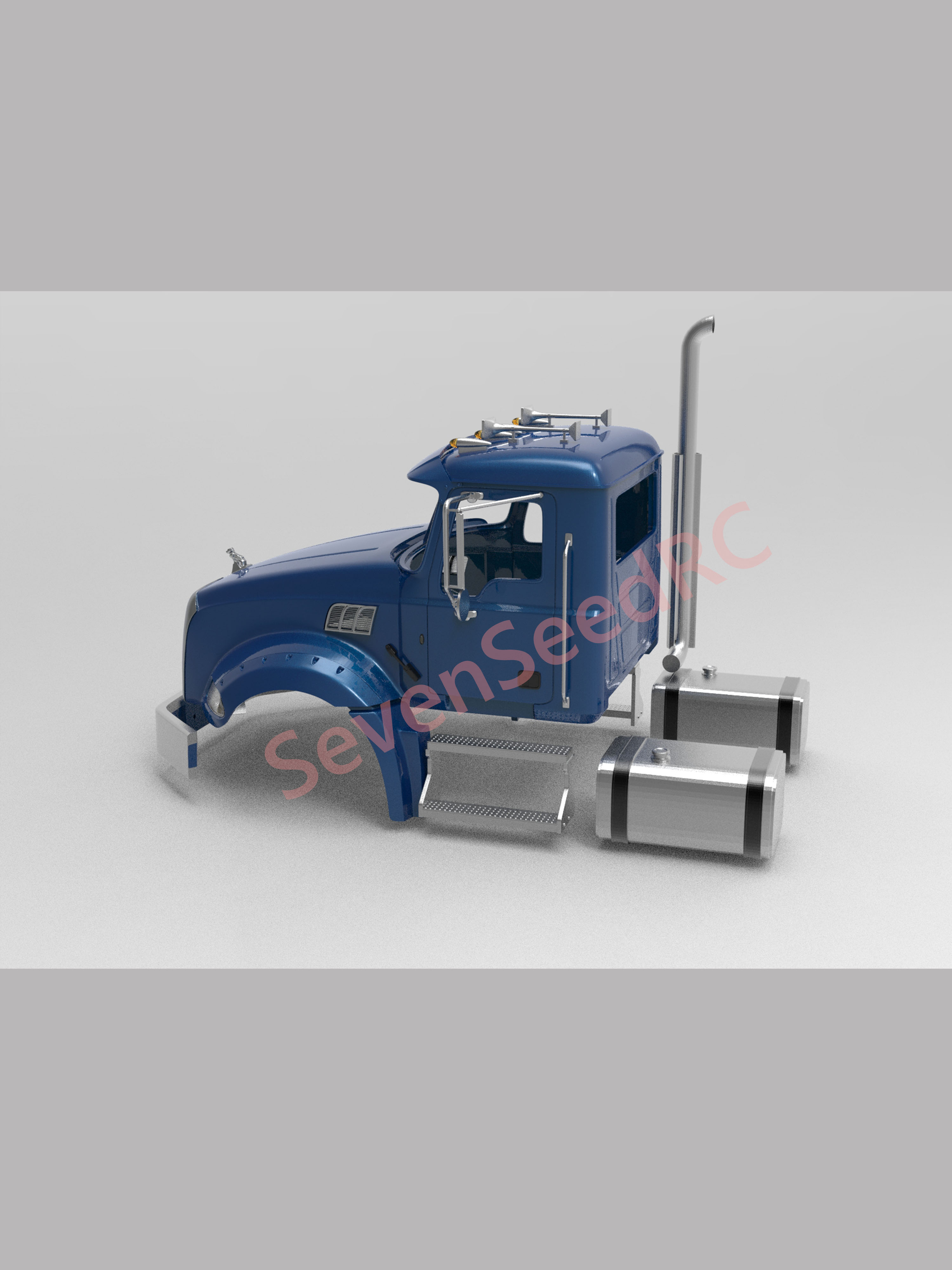 3d Print Truck Cab Kit Mack Gr - Model Kit Jdm avaliação e preço