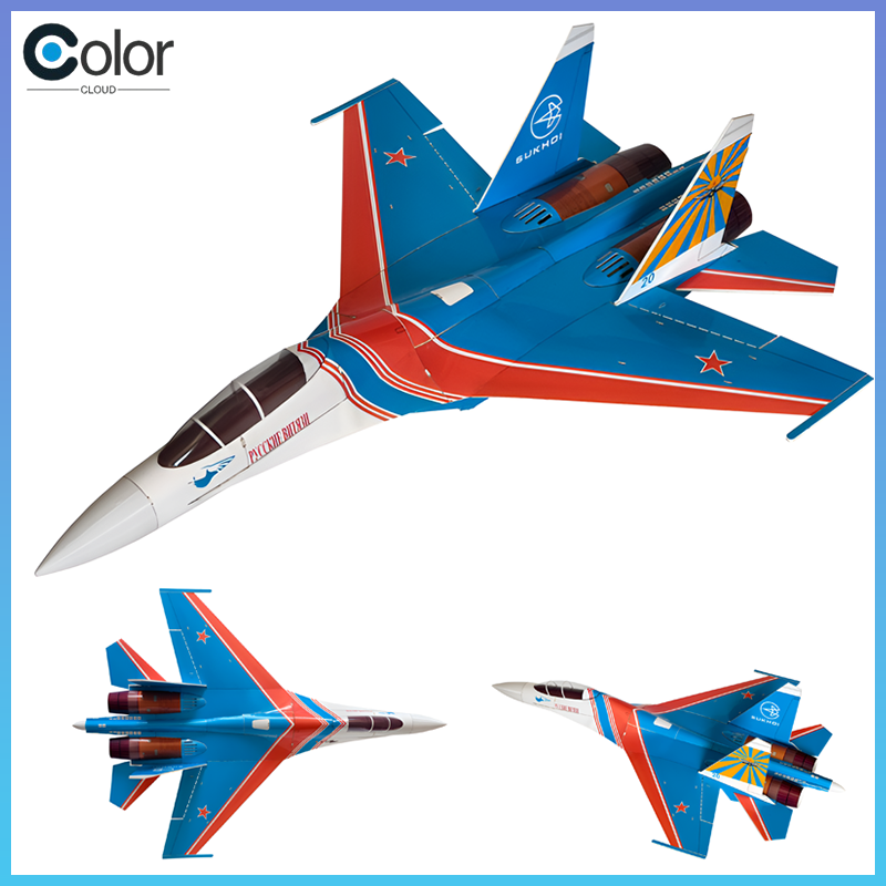 Su-27 Ducted Fan Rc Fighter Du - Model Kit Instructions avaliação e preço