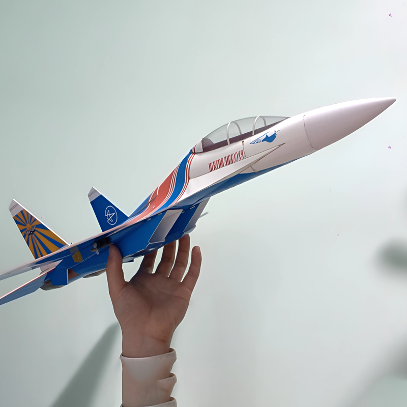 Su-27 Ducted Fan Rc Fighter Du - Model Kit Instructions avaliação e preço
