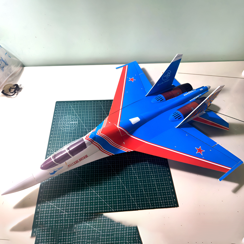 Su-27 Ducted Fan Rc Fighter Du - Model Kit Instructions avaliação e preço