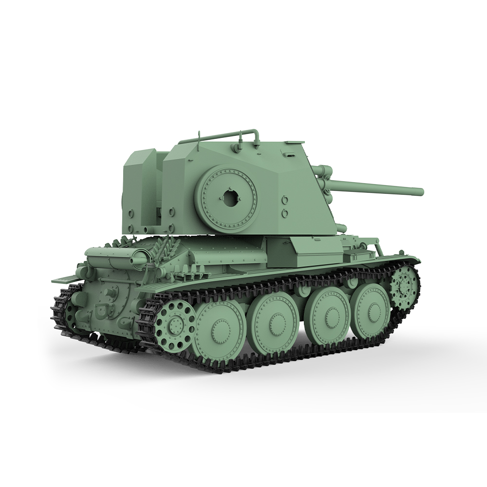 Sweden Tank Destroyer Pvkv II  - Model Kit Destroyer avaliação e preço