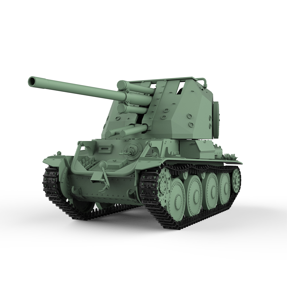 Sweden Tank Destroyer Pvkv II  - Model Kit Destroyer avaliação e preço