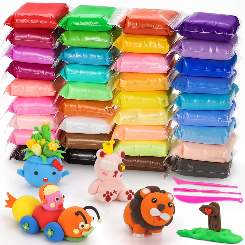 Air Dry Modeling Clay Kit Soft - Model Kit Tool avaliação e preço