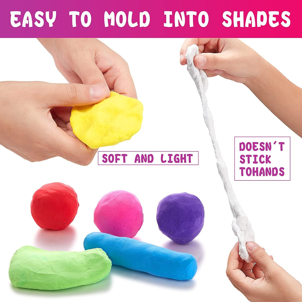 Air Dry Modeling Clay Kit Soft - Model Kit Tool avaliação e preço