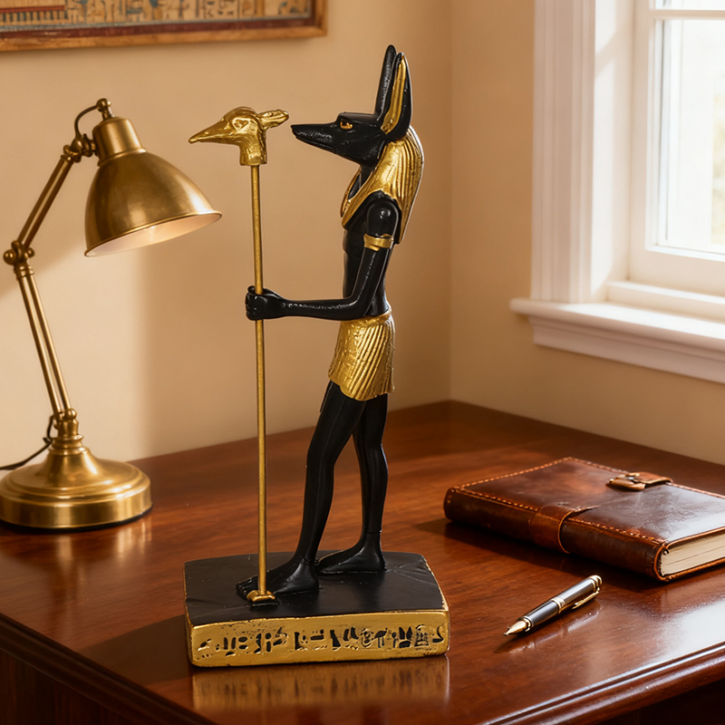 Egyptian Anubis Resin Statue V - Model Kit Anubis avaliação e preço