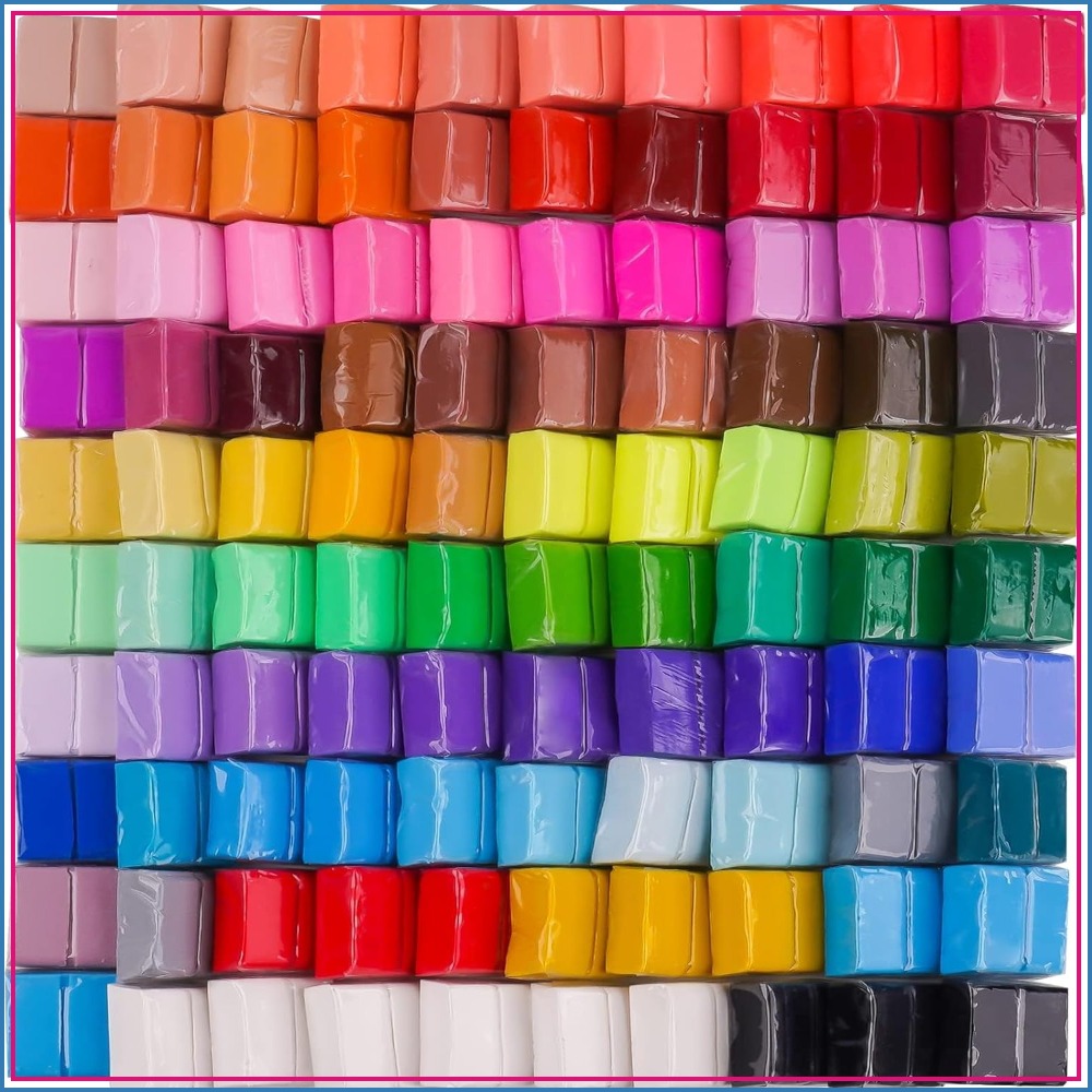 100 Pcs Polymer Clay Value Pac - Model Kit Tool avaliação e preço