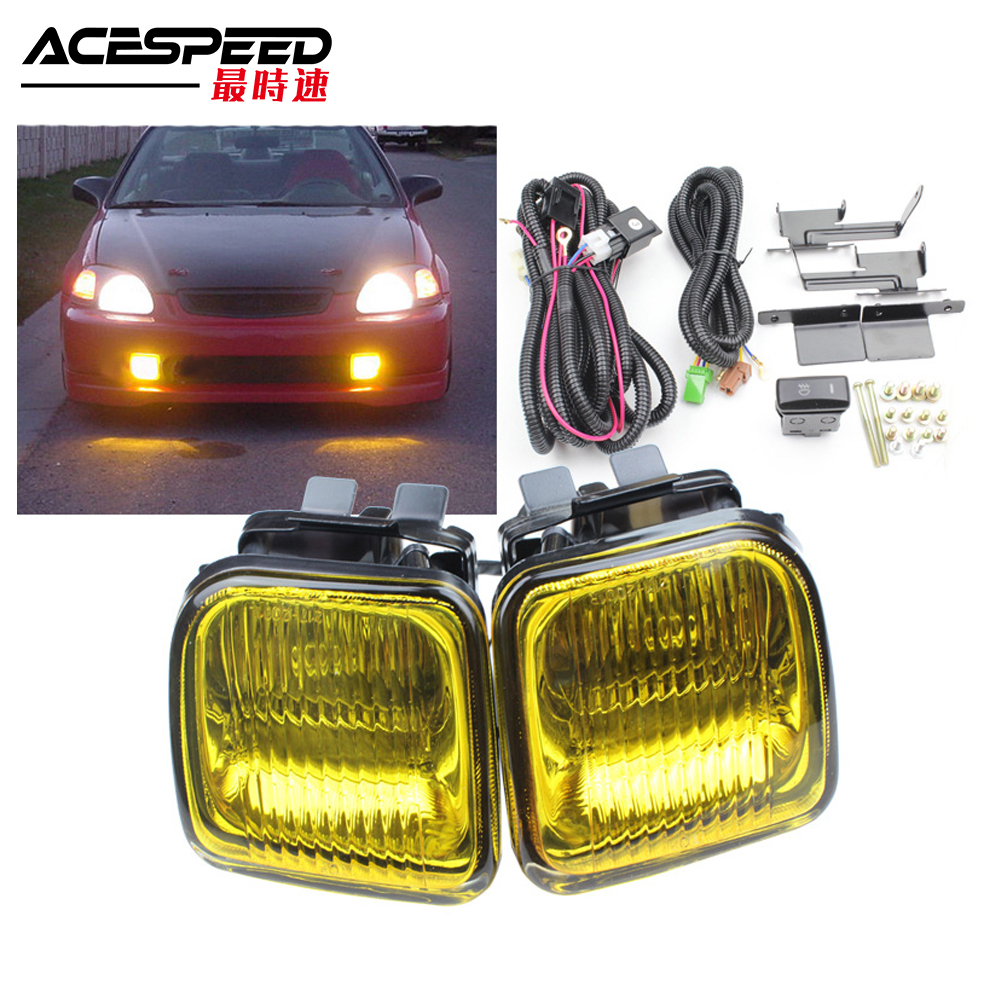 JDM Fog Lights Lamp For Honda  - Model Kit Jdm avaliação e preço