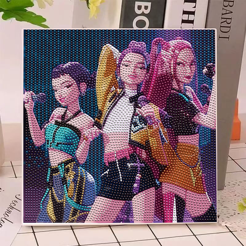 Anime Gilrs Lumi Mila Zoi K-po - Model Kit Toy avaliação e preço