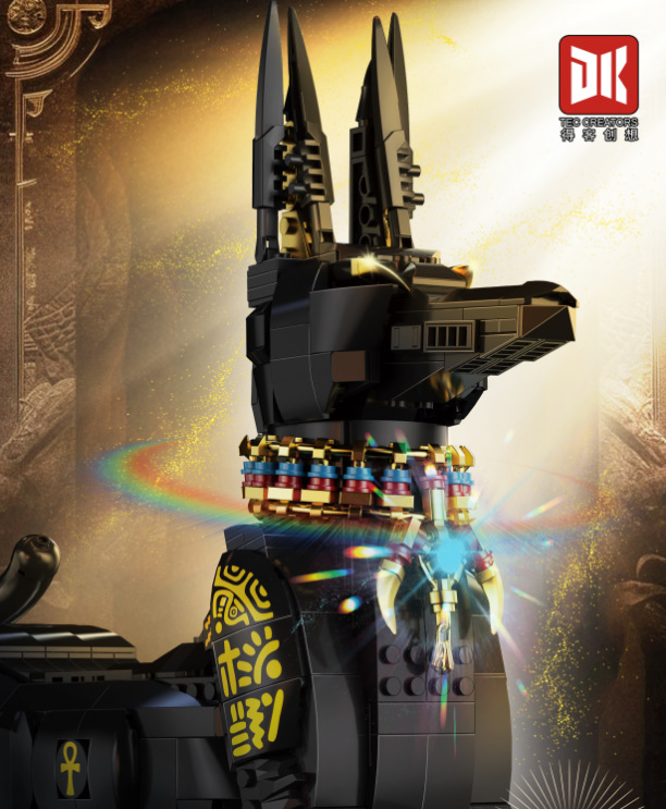 Egypt Death Anubis Building Bl - Model Kit Anubis avaliação e preço