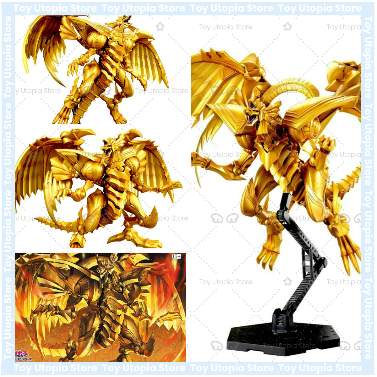 Figura original genuina Bandai - Model Kit Yugioh Ra avaliação e preço