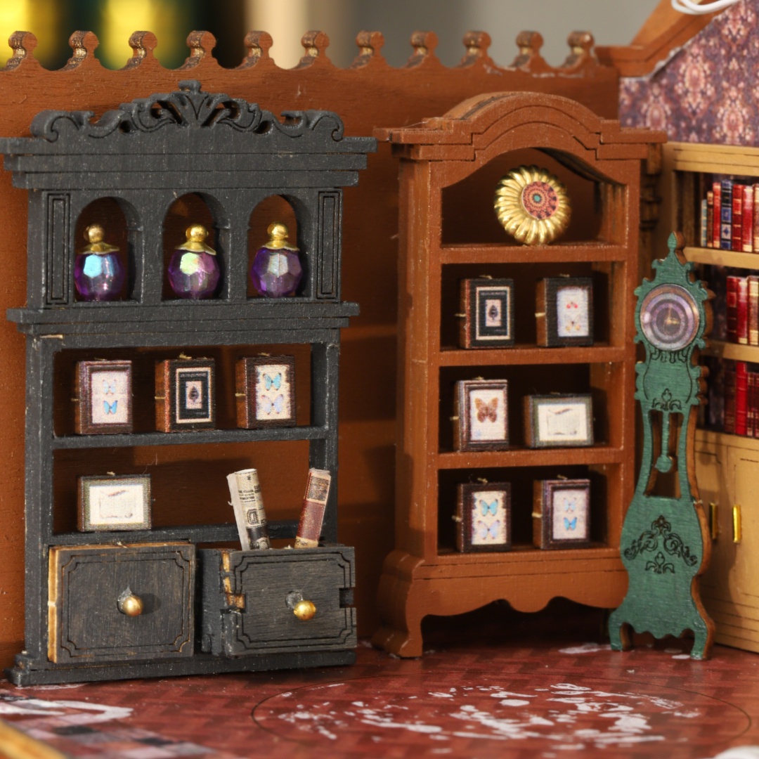 New DIY TWILIGHT BOOK CITY Min - Model Kit History avaliação e preço