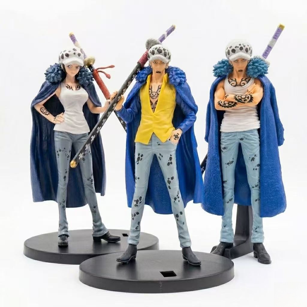 Anime One Piece Luffy Law Figu - Model Kit Judge avaliação e preço