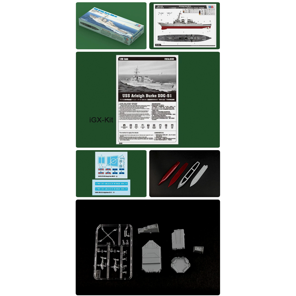 Hobbyboss 83409 1/700 Scale US - Model Kit Destroyer avaliação e preço