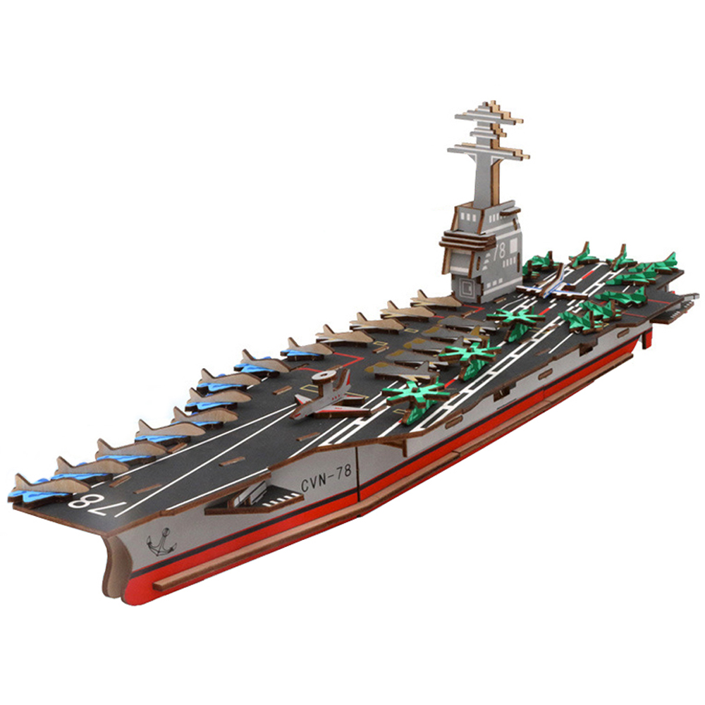 3D Wooden Puzzle Battleship Gu - Model Kit Destroyer avaliação e preço