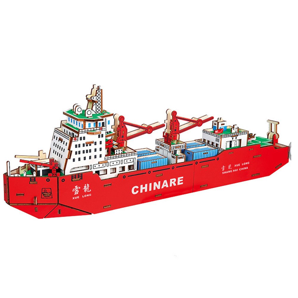 3D Wooden Puzzle Battleship Gu - Model Kit Destroyer avaliação e preço