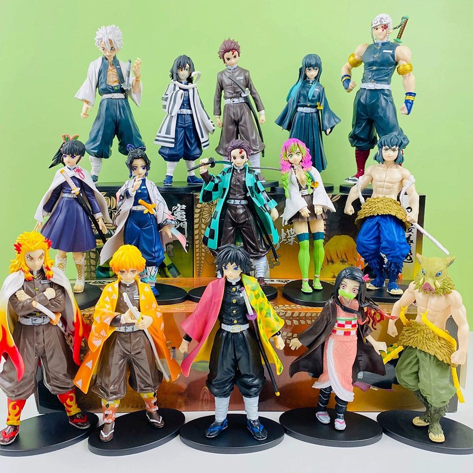 15cm Anime Demon Slayer Figure - Model Kit Zenitsu avaliação e preço