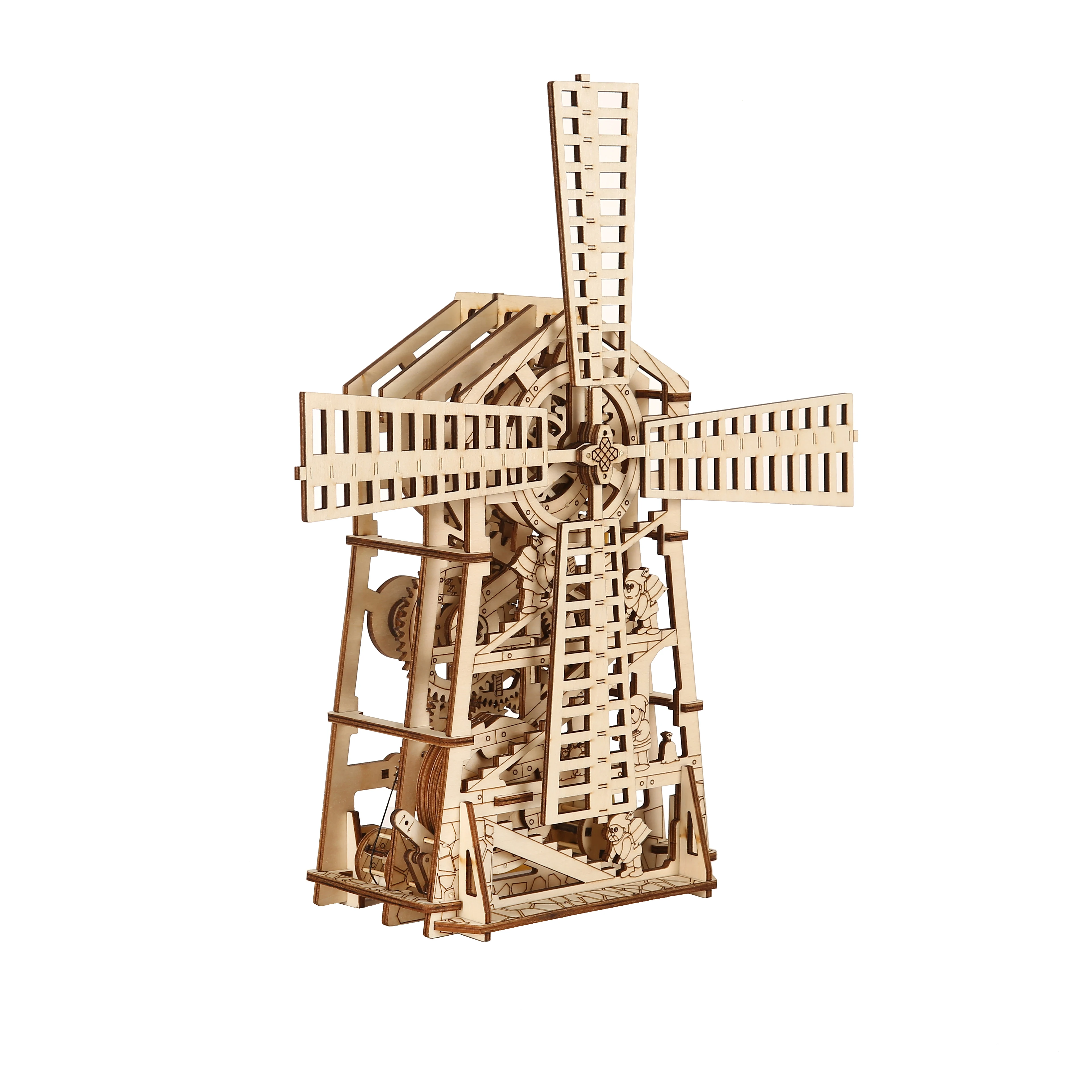 Dutch windmill 3D Wooden Puzzl - Model Kit History avaliação e preço
