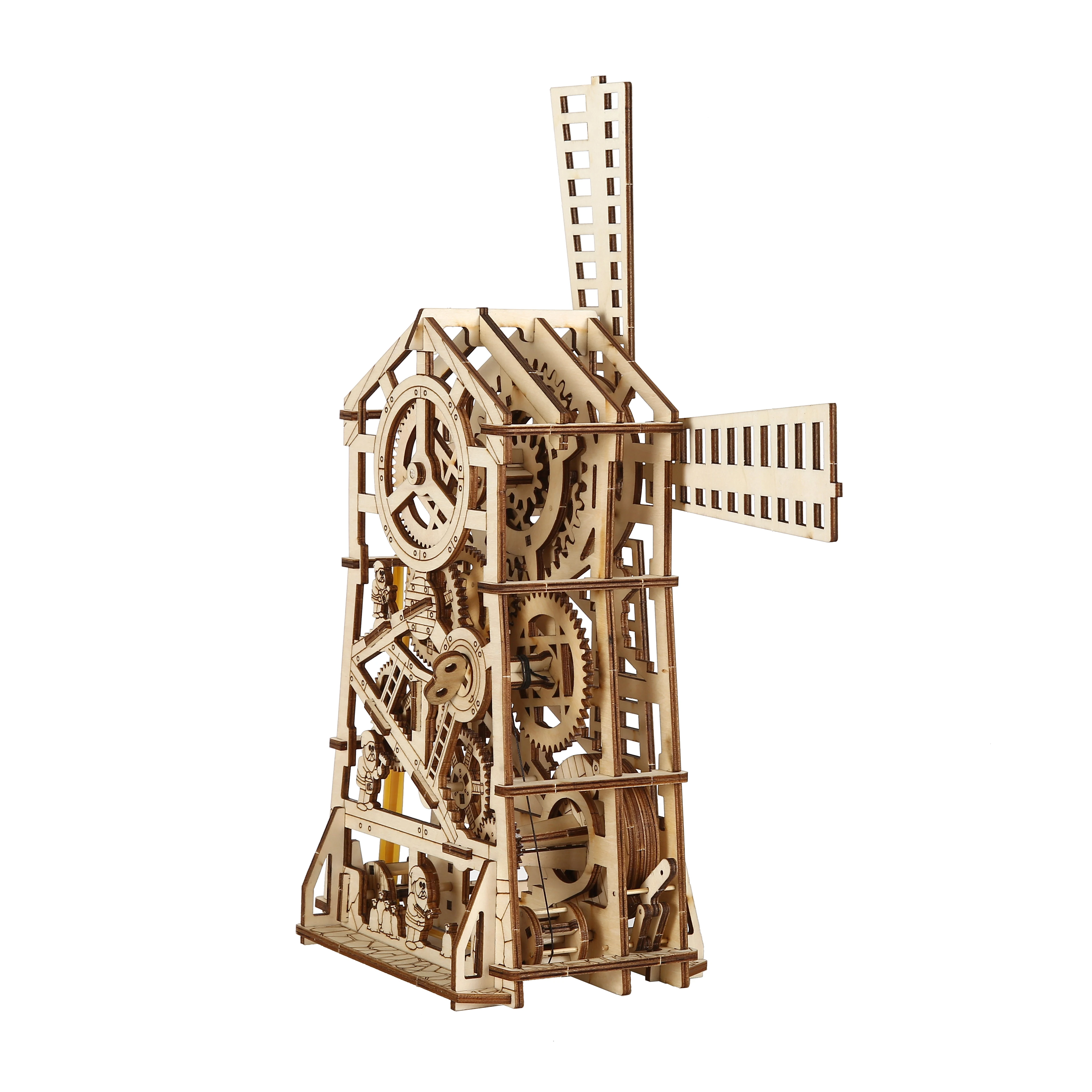 Dutch windmill 3D Wooden Puzzl - Model Kit History avaliação e preço