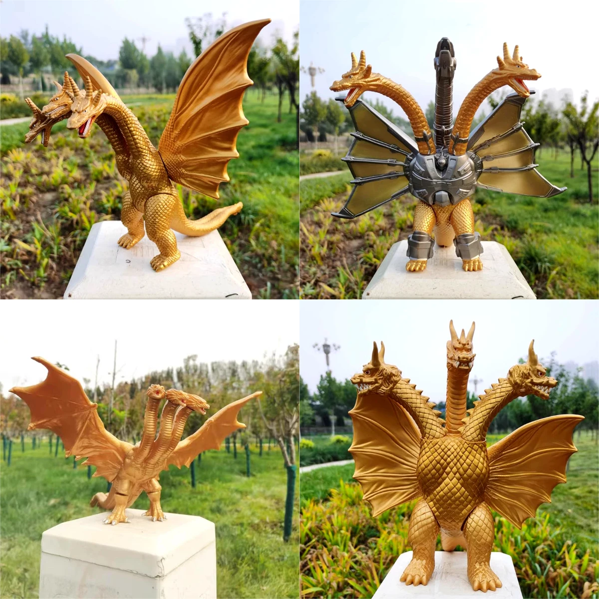Large size three headed dragon - Model Kit Vs Figure avaliação e preço