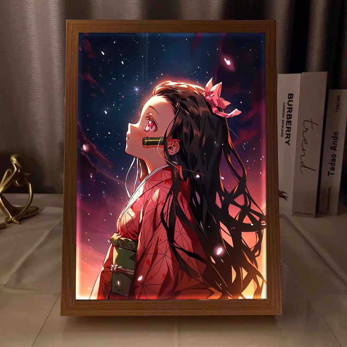 Demon Slayer Photo Frame LED L - Model Kit Zenitsu avaliação e preço