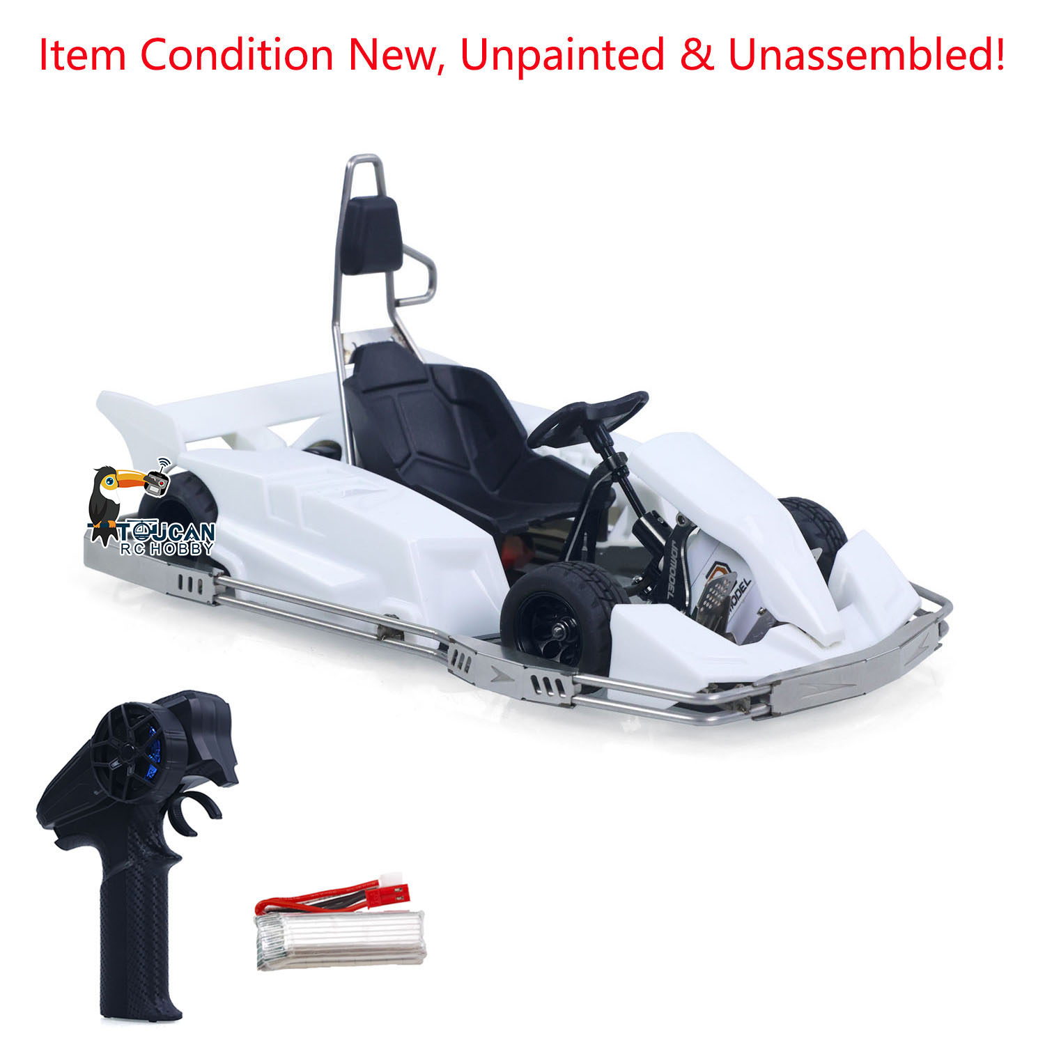 RC Racing JDM 1/10 cale Kart M - Model Kit Jdm avaliação e preço