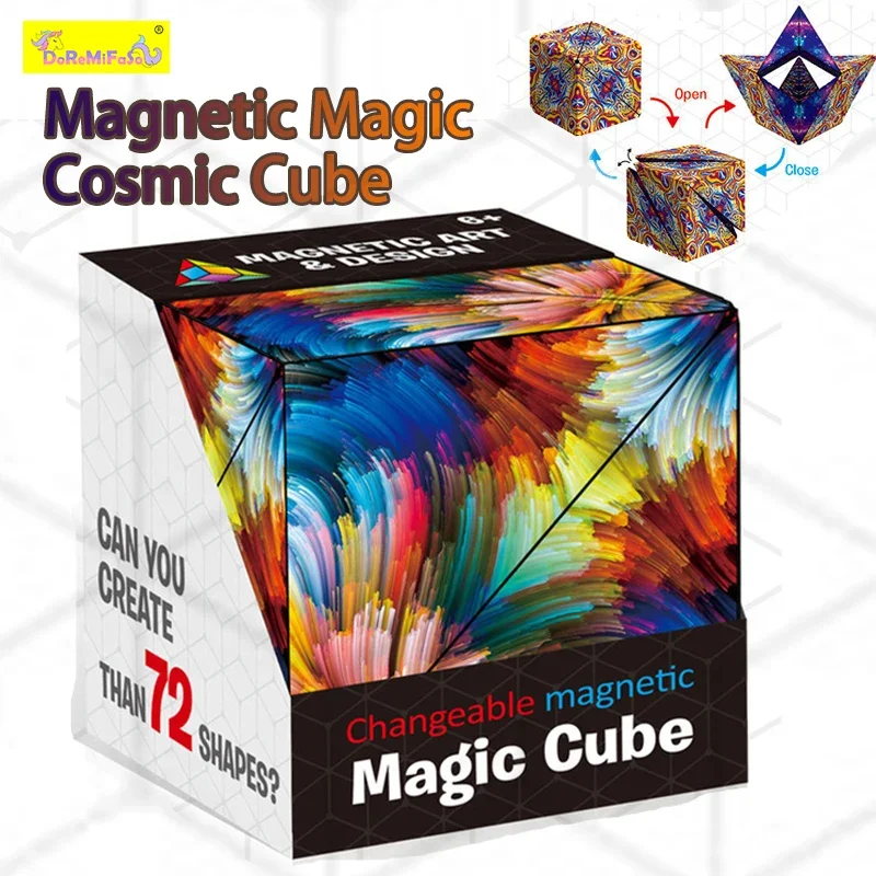 2024 Infinite magnetic cube 3D - Model Kit Infinite Dimension avaliação e preço