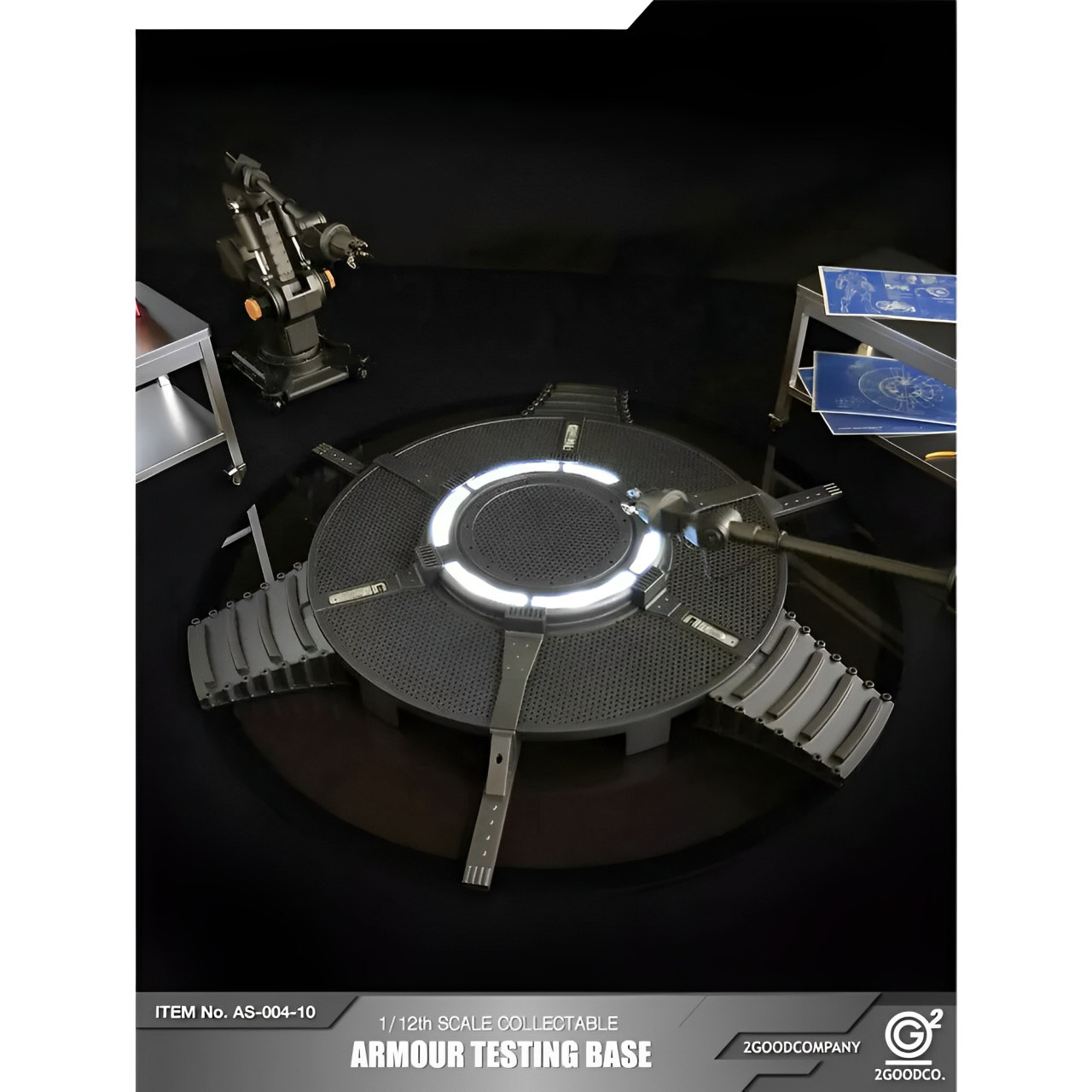 In Stock 1/12 Scale Mechanical - Model Figure Base avaliação e preço