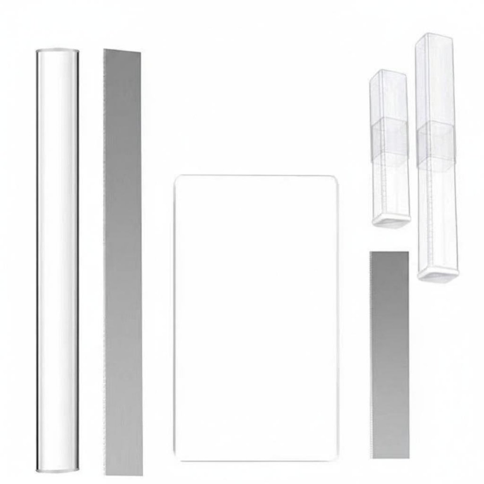 6 Pieces Acrylic Clay Cylinder - Model Kit Tool avaliação e preço