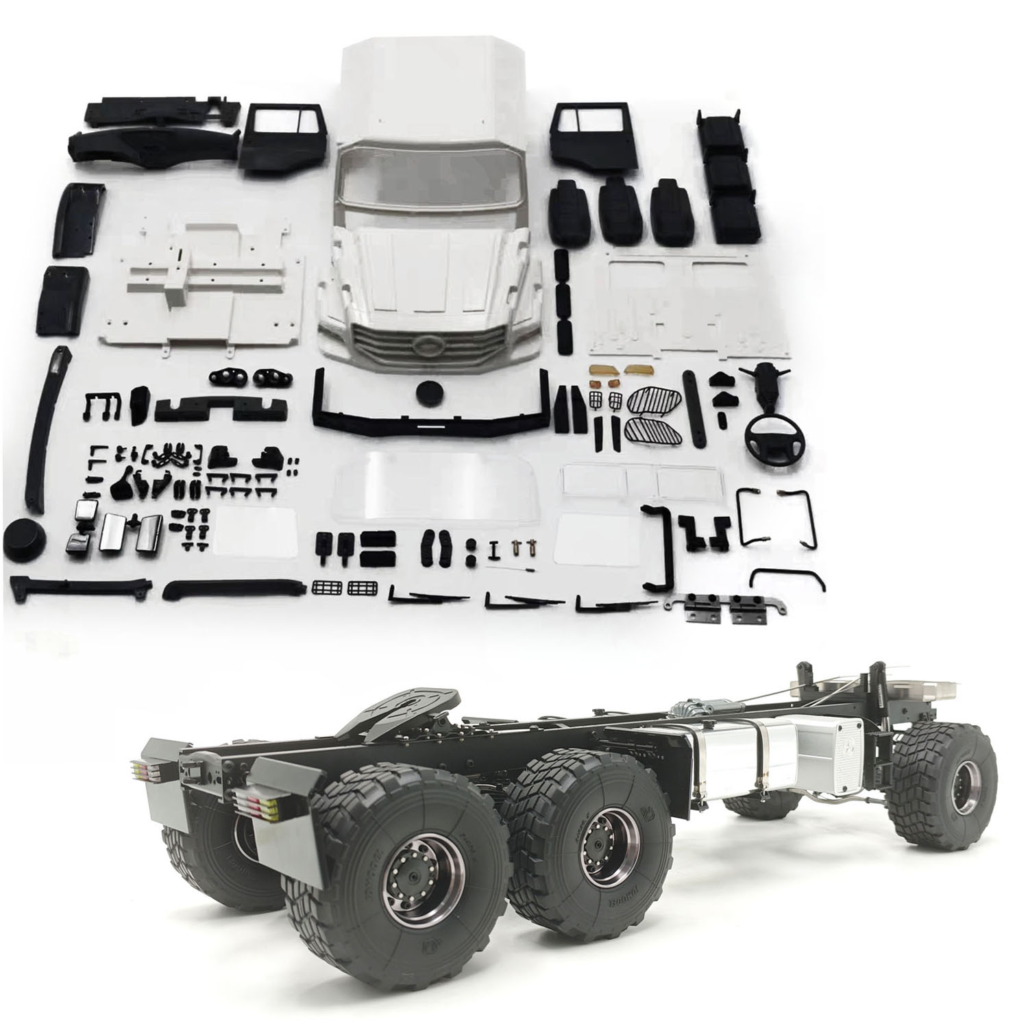 6*6 KIT JDM-218B 1/14 Radio Co - Model Kit Jdm avaliação e preço