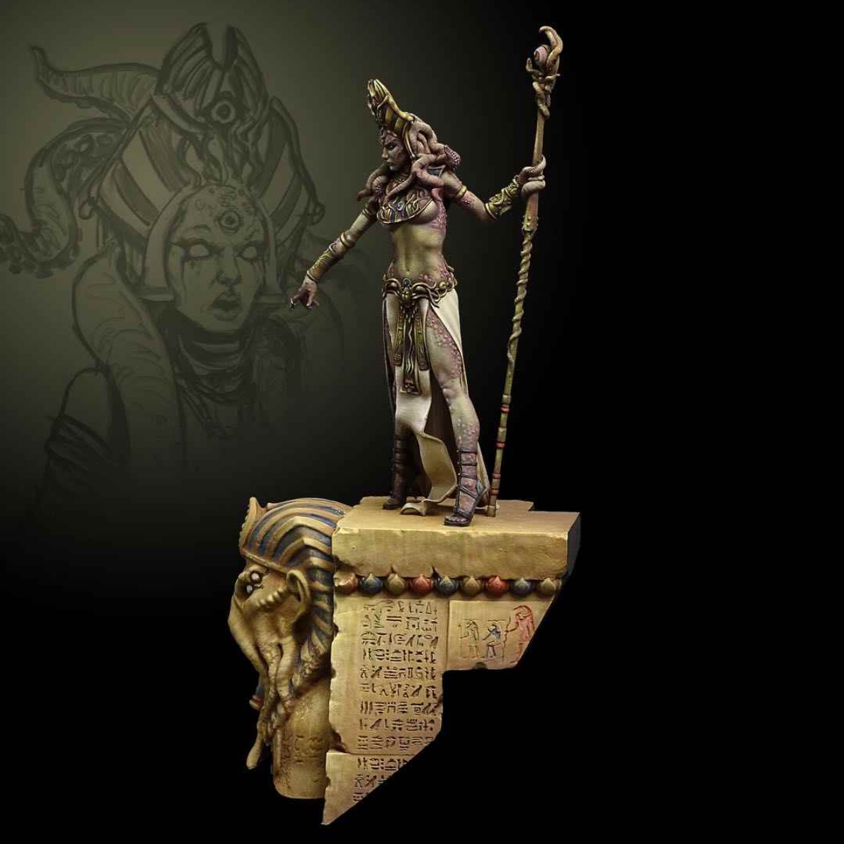 1/24 resin soldier model GK An - Model Kit Anubis avaliação e preço