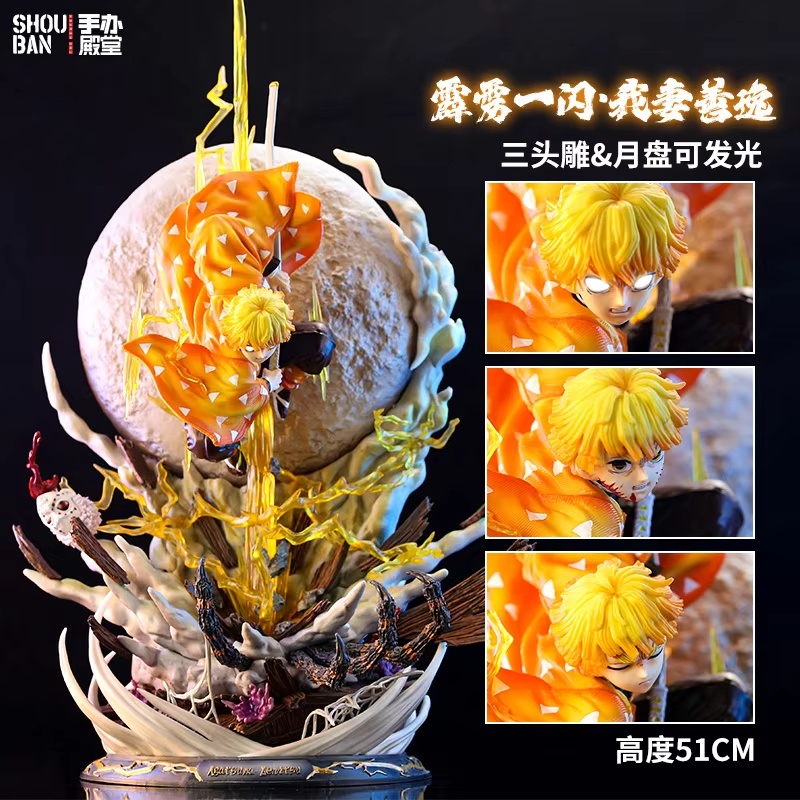 Demon Slayer 51cm Action Figur - Model Kit Zenitsu avaliação e preço