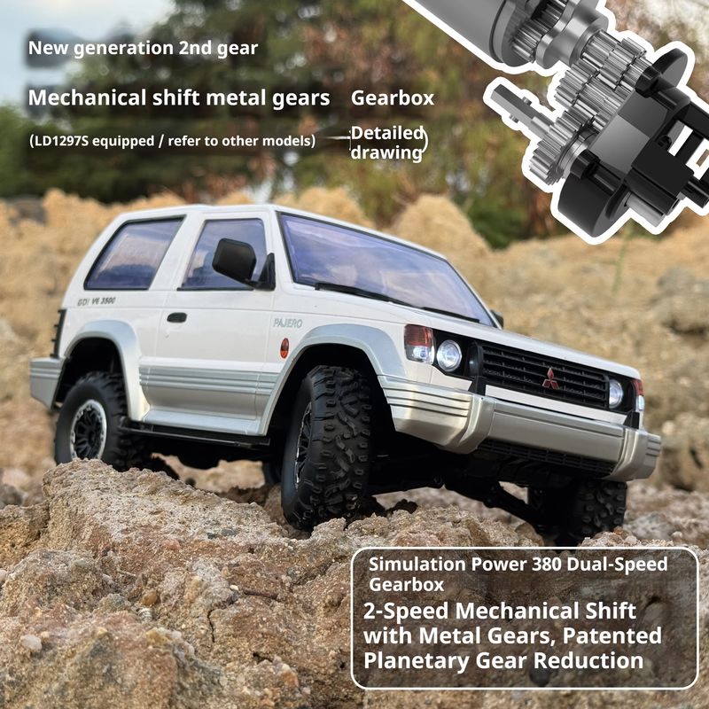 New Landa LD1297S Pajero Bulk  - Model Kit Instructions avaliação e preço