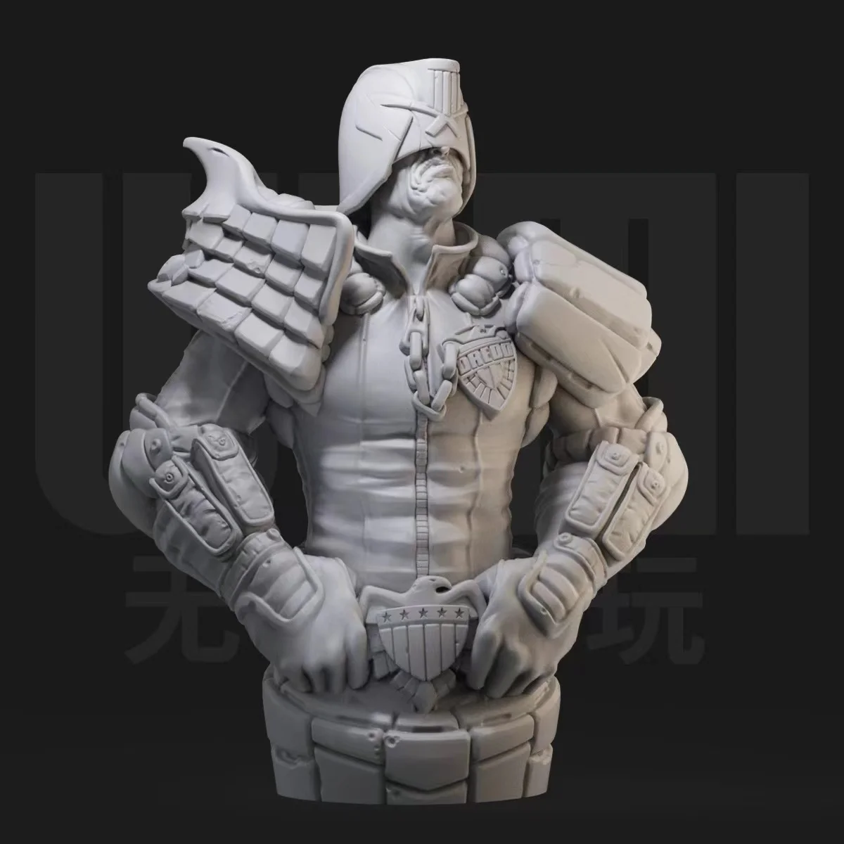 1/10 100mm High Resin Figure M - Model Kit Judge avaliação e preço