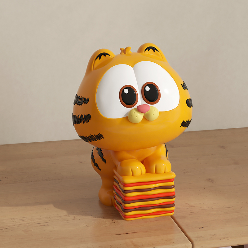 7Cm Pvc Garfield Anime Periphe - Model Kit Toy avaliação e preço